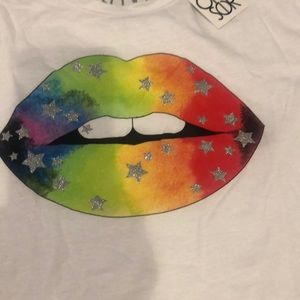 Brand new cutest white tee